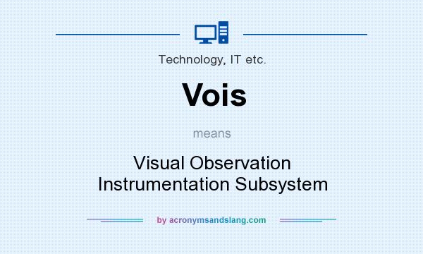 What does Vois mean? It stands for Visual Observation Instrumentation Subsystem