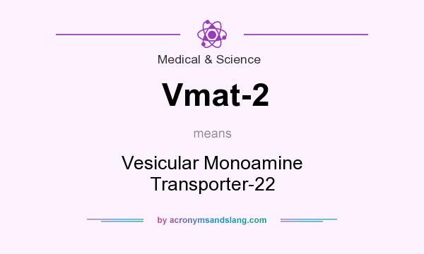 What does Vmat-2 mean? It stands for Vesicular Monoamine Transporter-22
