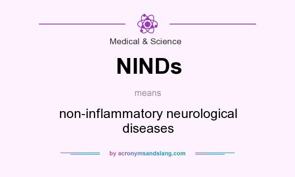 What does NINDs mean? It stands for non-inflammatory neurological diseases
