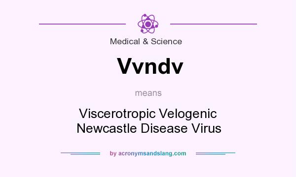 What does Vvndv mean? It stands for Viscerotropic Velogenic Newcastle Disease Virus