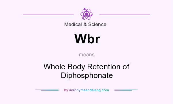 What does Wbr mean? It stands for Whole Body Retention of Diphosphonate