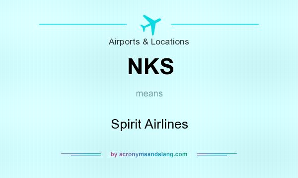 What does NKS mean? It stands for Spirit Airlines