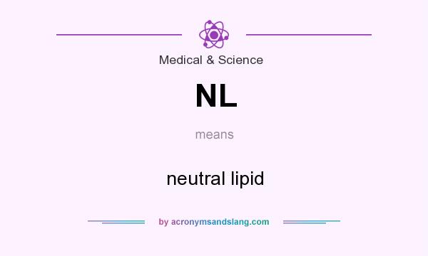 What does NL mean? It stands for neutral lipid