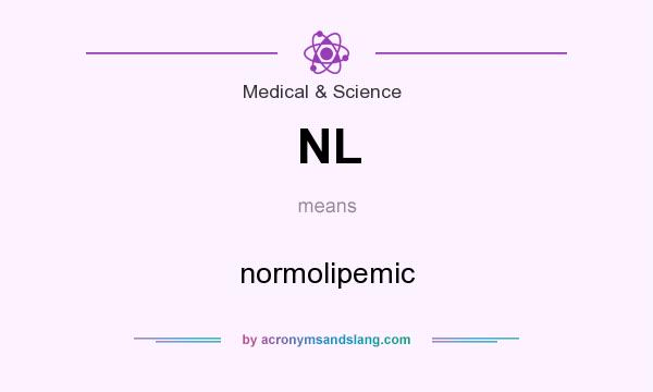 What does NL mean? It stands for normolipemic