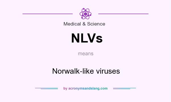 What does NLVs mean? It stands for Norwalk-like viruses