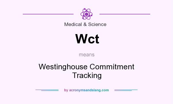 What does Wct mean? It stands for Westinghouse Commitment Tracking