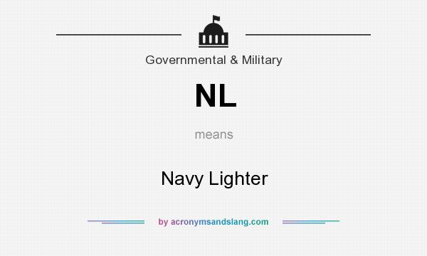 What does NL mean? It stands for Navy Lighter