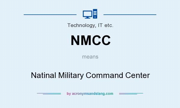 What does NMCC mean? It stands for Natinal Military Command Center