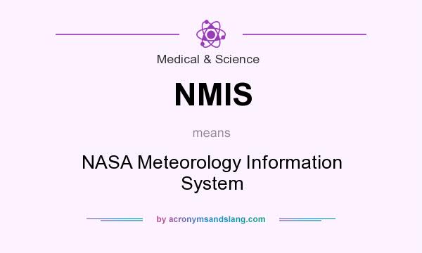 What does NMIS mean? It stands for NASA Meteorology Information System