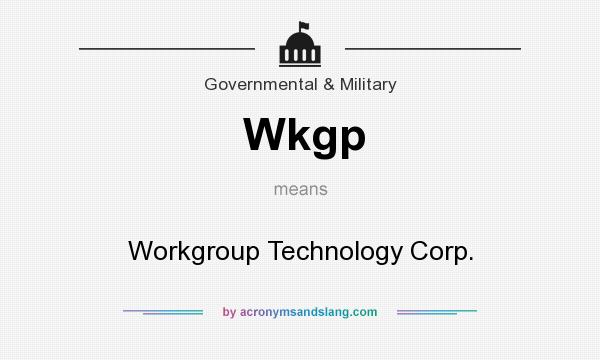 What does Wkgp mean? It stands for Workgroup Technology Corp.