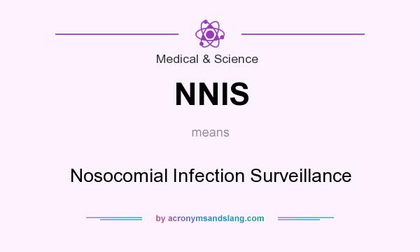 What does NNIS mean? It stands for Nosocomial Infection Surveillance