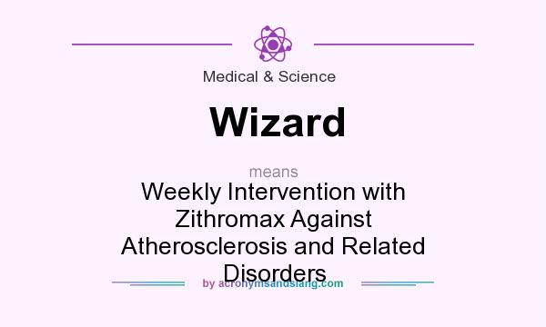 What does Wizard mean? It stands for Weekly Intervention with Zithromax Against Atherosclerosis and Related Disorders