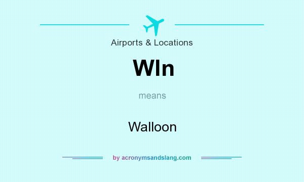 What does Wln mean? It stands for Walloon