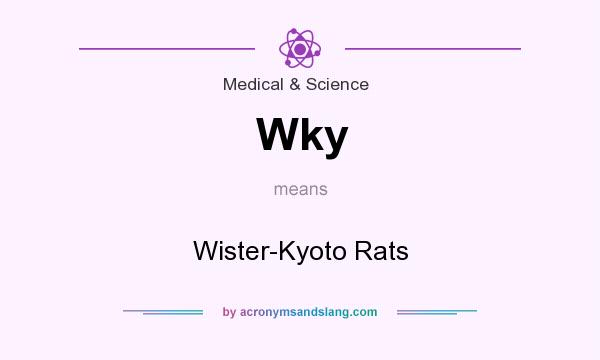 What does Wky mean? It stands for Wister-Kyoto Rats