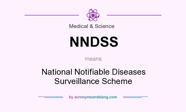 What does NNDSS mean? It stands for National Notifiable Diseases Surveillance Scheme