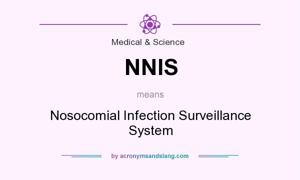 What does NNIS mean? It stands for Nosocomial Infection Surveillance System