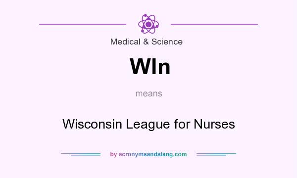 What does Wln mean? It stands for Wisconsin League for Nurses
