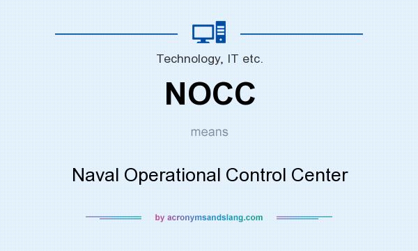 What does NOCC mean? It stands for Naval Operational Control Center