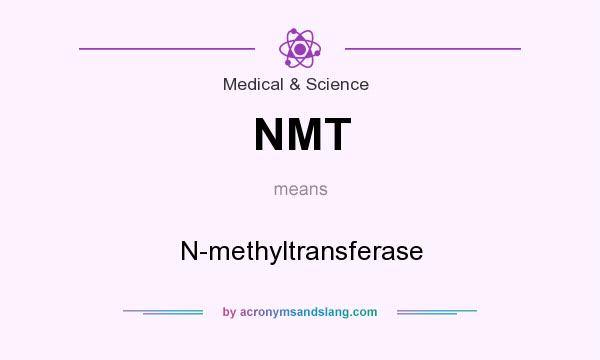 What does NMT mean? It stands for N-methyltransferase