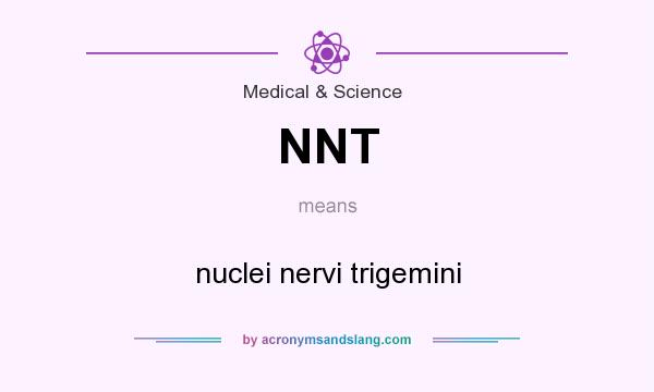 What does NNT mean? It stands for nuclei nervi trigemini