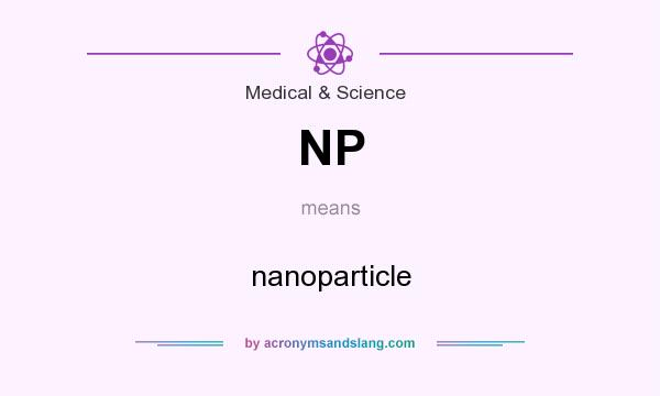 What does NP mean? It stands for nanoparticle