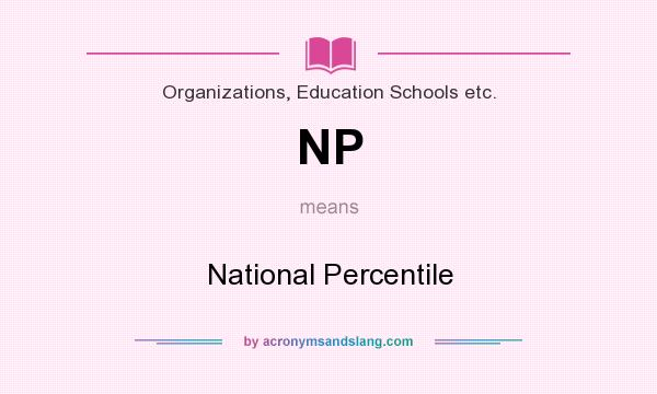 What does NP mean? It stands for National Percentile