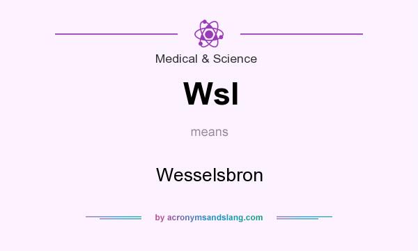 What does Wsl mean? It stands for Wesselsbron