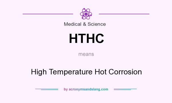 What does HTHC mean? It stands for High Temperature Hot Corrosion