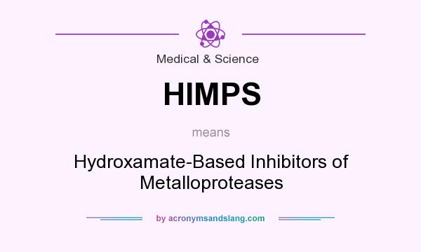 What does HIMPS mean? It stands for Hydroxamate-Based Inhibitors of Metalloproteases