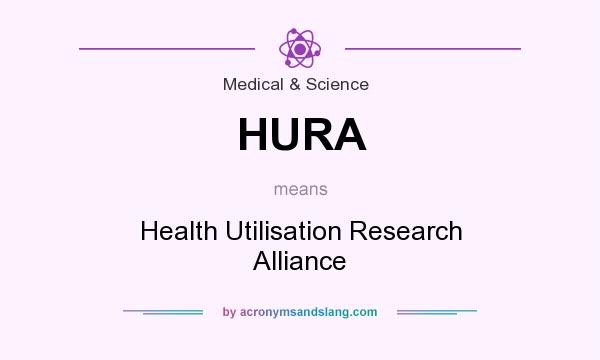 What does HURA mean? It stands for Health Utilisation Research Alliance