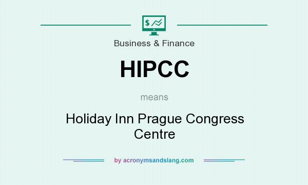 What does HIPCC mean? It stands for Holiday Inn Prague Congress Centre