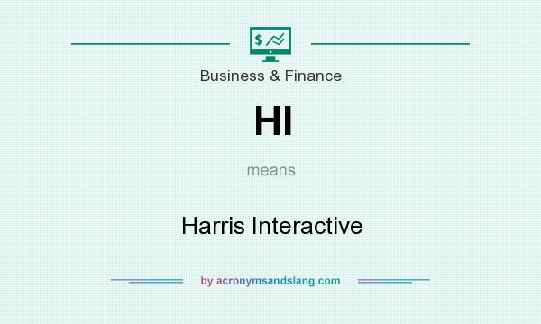 What does HI mean? It stands for Harris Interactive