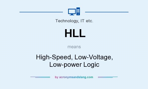 What does HLL mean? It stands for High-Speed, Low-Voltage, Low-power Logic