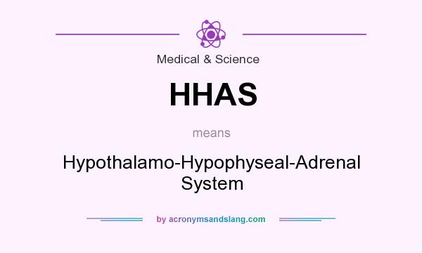 What does HHAS mean? It stands for Hypothalamo-Hypophyseal-Adrenal System