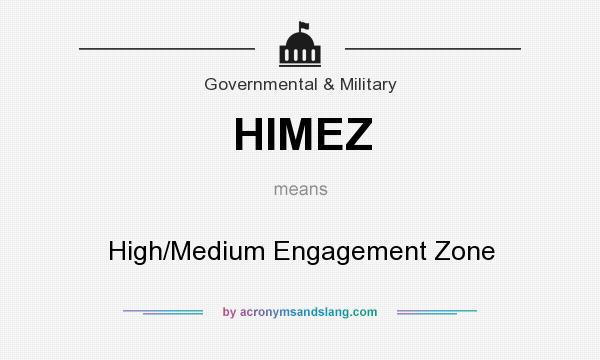 What does HIMEZ mean? It stands for High/Medium Engagement Zone
