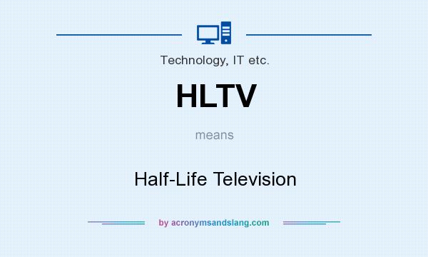 What does HLTV mean? It stands for Half-Life Television