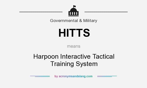 What does HITTS mean? It stands for Harpoon Interactive Tactical Training System