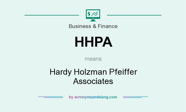 What does HHPA mean? It stands for Hardy Holzman Pfeiffer Associates