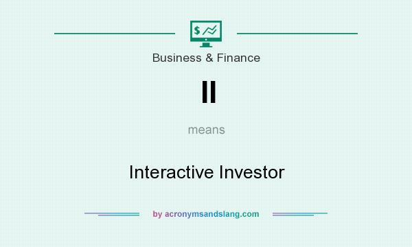 What does II mean? It stands for Interactive Investor