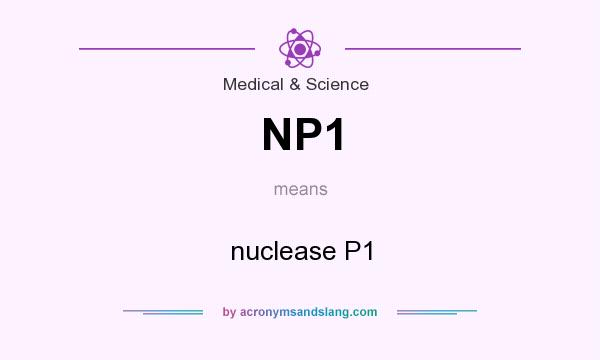 What does NP1 mean? It stands for nuclease P1