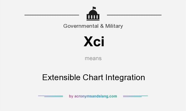 What does Xci mean? It stands for Extensible Chart Integration