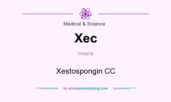 What does Xec mean? It stands for Xestospongin CC