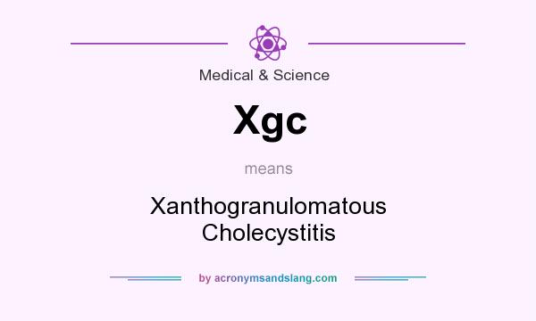 What does Xgc mean? It stands for Xanthogranulomatous Cholecystitis