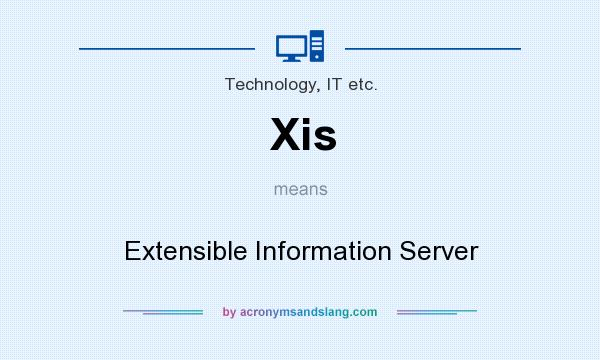 What does Xis mean? It stands for Extensible Information Server