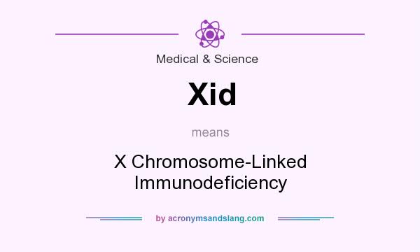 What does Xid mean? It stands for X Chromosome-Linked Immunodeficiency