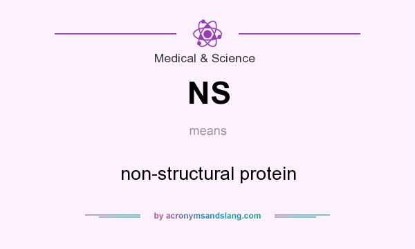 What does NS mean? It stands for non-structural protein