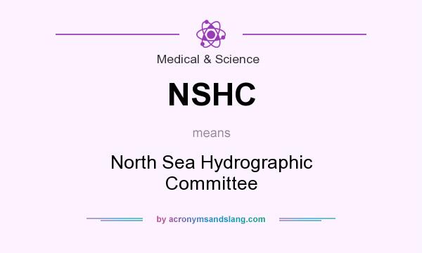 What does NSHC mean? It stands for North Sea Hydrographic Committee