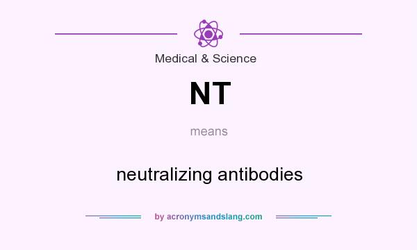 What does NT mean? It stands for neutralizing antibodies