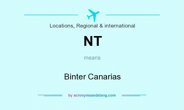 What does NT mean? It stands for Binter Canarias
