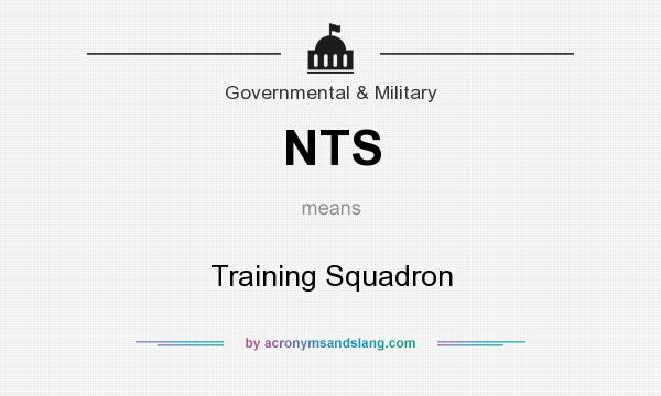 What does NTS mean? It stands for Training Squadron